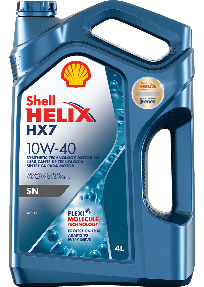 Aceite Shell Helix Hx7 10w-40 4 L